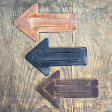 Load image into Gallery viewer, Leather Arrow Bookmark - Caliber Leather Company