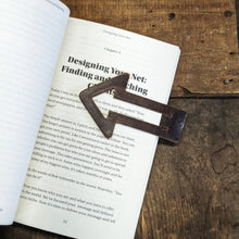 Load image into Gallery viewer, Leather Arrow Bookmark - Caliber Leather Company