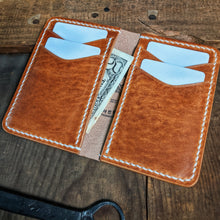 Load image into Gallery viewer, Herman - Vertical Leather Bifold Wallet - Caliber Leather Company