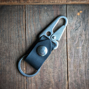 Appalachian - Lever Clip Tactical Leather Key Chain - Caliber Leather Company