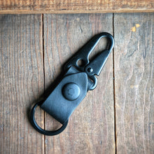 Load image into Gallery viewer, Appalachian - Lever Clip Tactical Leather Key Chain - Caliber Leather Company