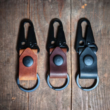 Load image into Gallery viewer, Appalachian - Lever Clip Tactical Horween Leather Key Chain - Caliber Leather Company