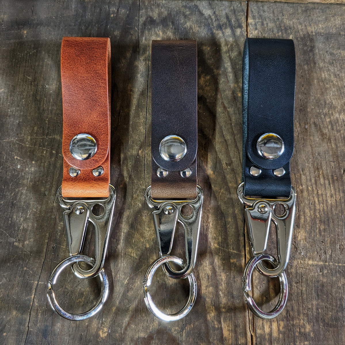 Leather Keychain - Loop – National Park Mystery Series