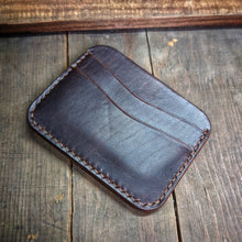 Load image into Gallery viewer, Riley - Leather Card Wallet with Money Clip - Caliber Leather Company