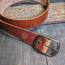 Load image into Gallery viewer, Leather Belt - Horween Dublin - Caliber Leather Company