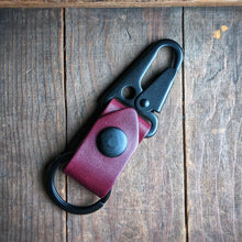 Load image into Gallery viewer, Appalachian - Lever Clip Leather Tactical Key Chain - Wickett &amp; Craig Leather - Caliber Leather Company