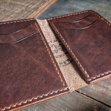 Load image into Gallery viewer, Herman - Vertical Leather Bifold Wallet - Caliber Leather Company