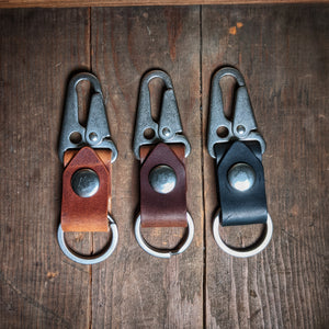 Appalachian - Lever Clip Tactical Horween Leather Key Chain - Caliber Leather Company