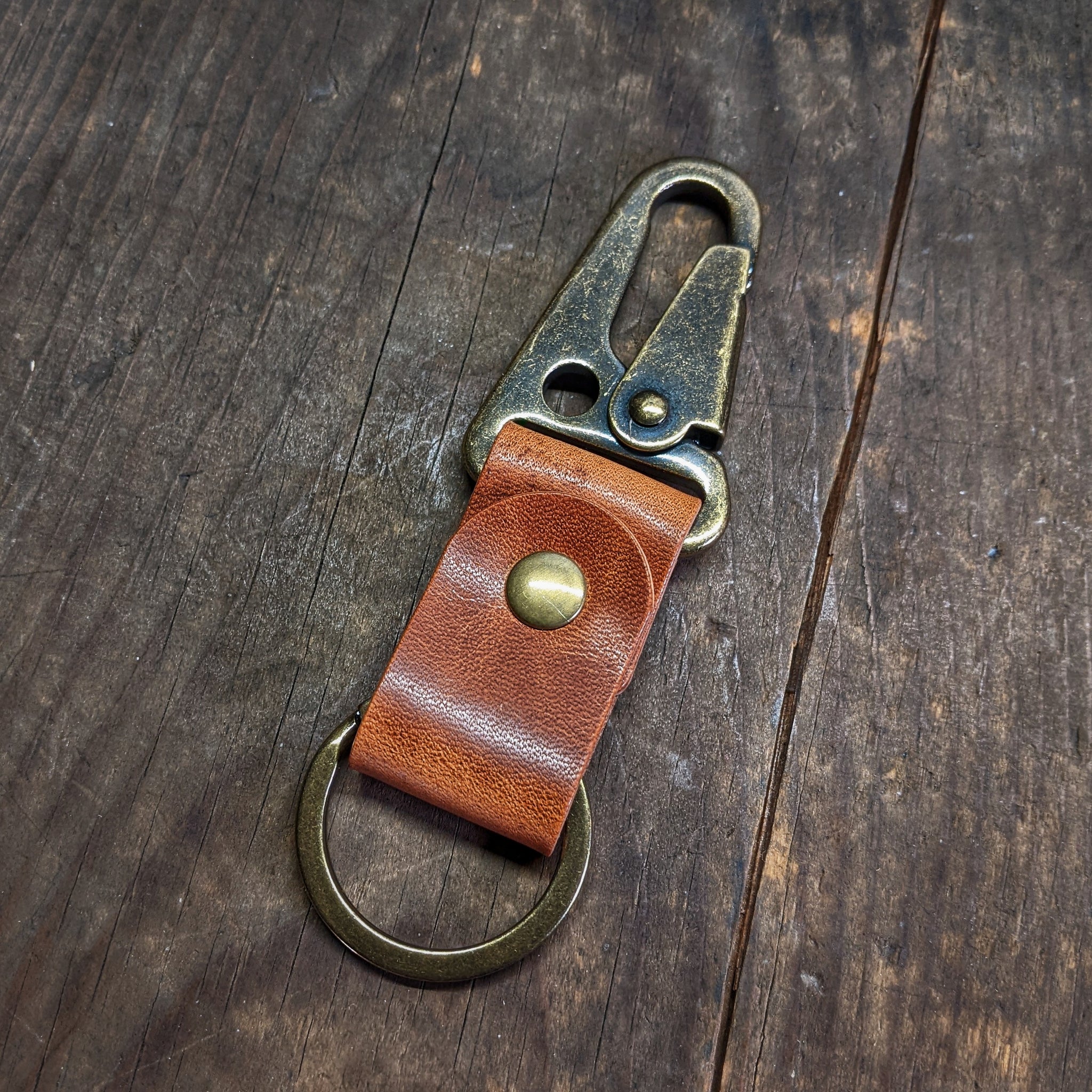 Leather Key Clip 