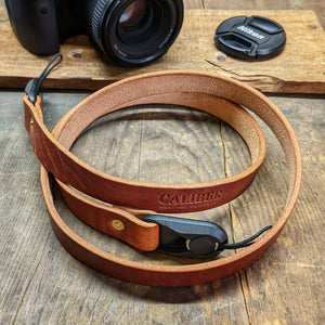 Horween Leather Camera Strap - Caliber Leather Company