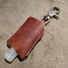 Load image into Gallery viewer, Leather Hand Sanitizer Holder - Caliber Leather Company