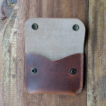 Load image into Gallery viewer, Lenape - Leather Card Wallet / Coin Purse - Caliber Leather Company