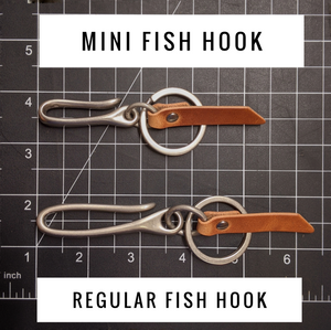 Hemlock - Mini Japanese Fish Hook - Caliber Leather Company